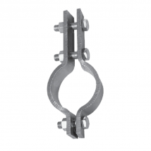 Riser & Pipe Clamps, 33A 3-Bolt Pipe Clamp Alloy